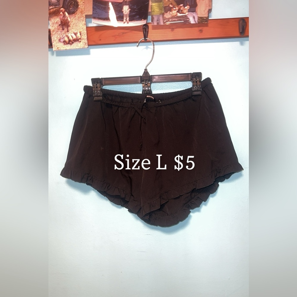Black dressy shorts